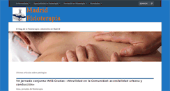 Desktop Screenshot of madridfisioterapia.com